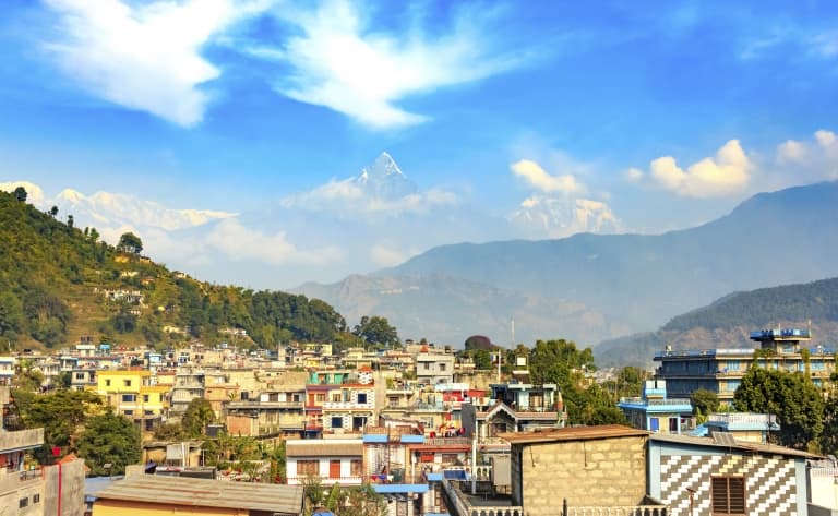 Visite de Pokhara et de son bazar